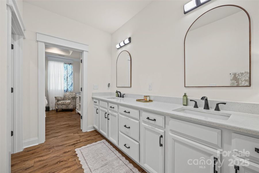 Furnished interior view inside a new home in , Clover (Image 24). Furnished interior view inside a new home in , Clover (Image 24).