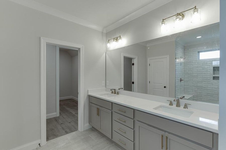 Furnished interior view inside a new home in , Jefferson (Image 9).