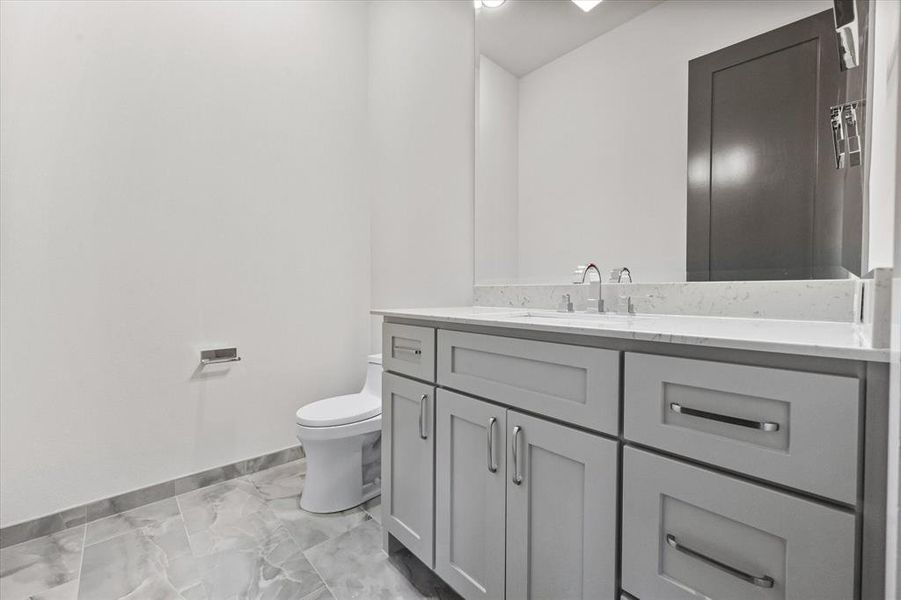 Furnished interior view inside a new home in The Highlands, Northlake (Image 12).