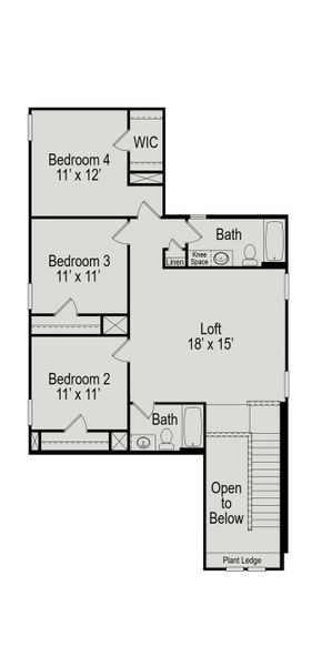 2D floor plan layout of this home in Trails at Woodhaven Lakes, La Marque, TX (Image 3). 2D floor plan layout of this home in Trails at Woodhaven Lakes, La Marque, TX (Image 3).