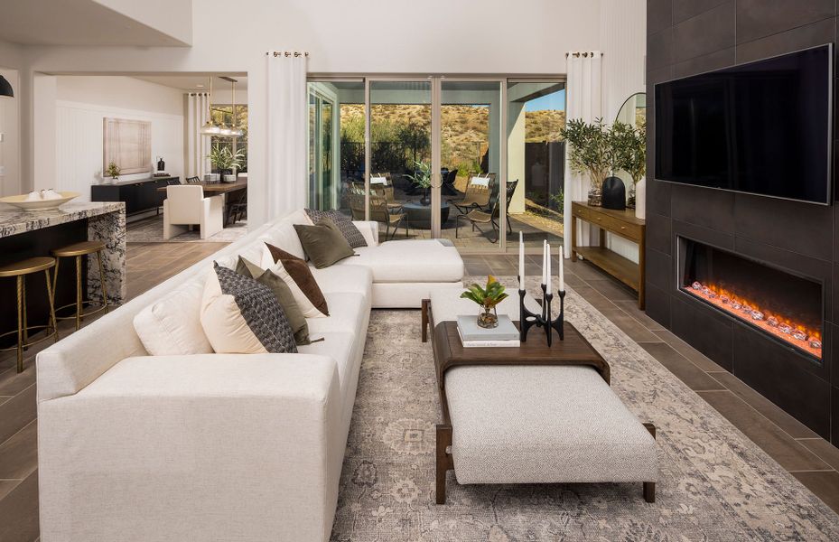Furnished interior view inside a new home in Foothills at Northpointe, Peoria (Image 9).