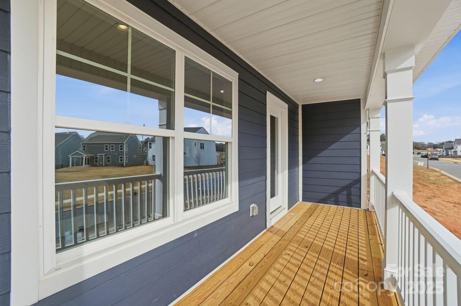 Exterior details and patio area of a home in Carrington, Stanley (Image 2).