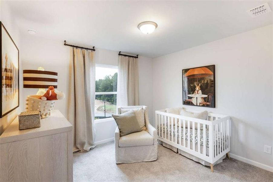 Furnished interior view inside a new home in , Conyers (Image 30).