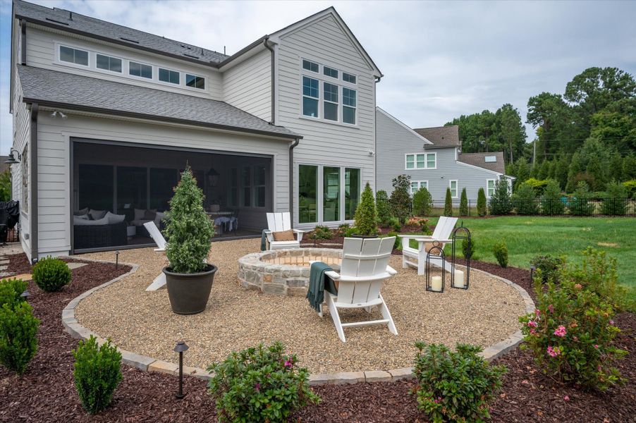 Representative exterior details of a home built from the Laguna Sur by Classica Homes in Enclave at McKee, Charlotte (Image 33).