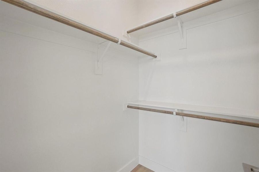 3rd floor secondary bedroom walk-in closet
