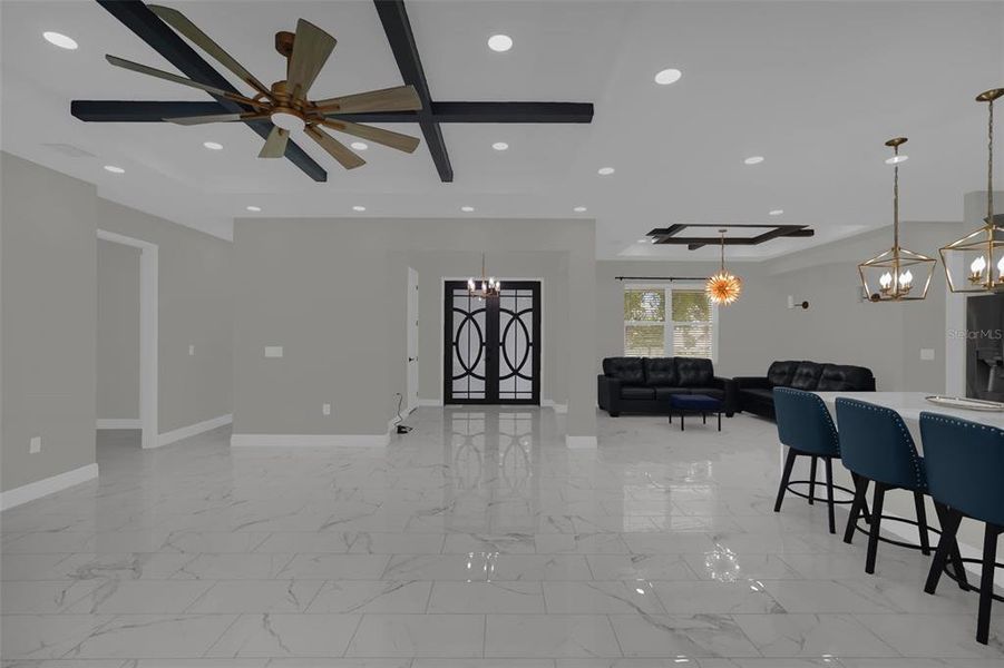 Furnished interior view inside a new home in , Lake Wales (Image 13). Furnished interior view inside a new home in , Lake Wales (Image 13).