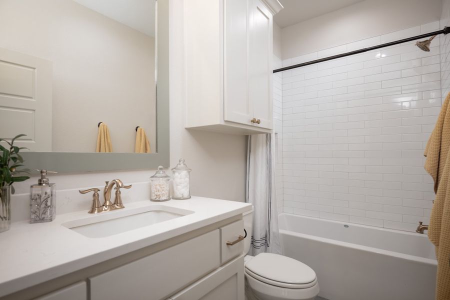 Representative furnished interior of a home built from the The Addison by Reece Homes in Greens Prairie Reserve, College Station (Image 30). Representative furnished interior of a home built from the The Addison by Reece Homes in Greens Prairie Reserve, College Station (Image 30).