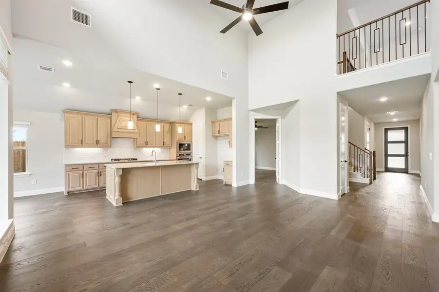 Furnished interior view inside a new home in Willow Wood, McKinney (Image 6).