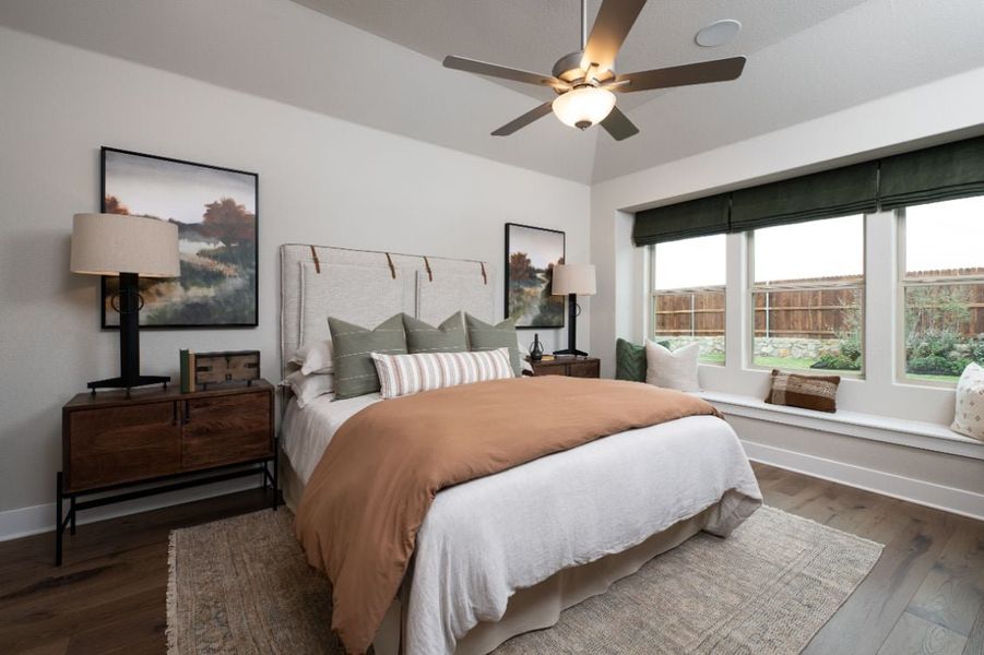 Furnished interior view inside a new home in Discovery Collection at Union Park, Little Elm (Image 10).