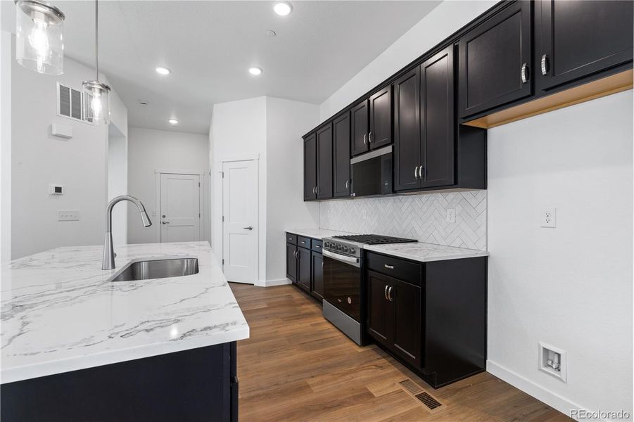 Furnished interior view inside a new home in Westerly, Erie (Image 5).