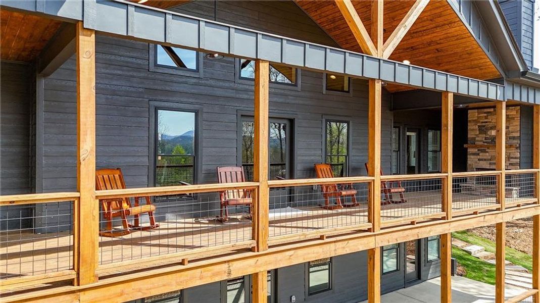 Exterior details and patio area of a home in , Morganton (Image 28). Exterior details and patio area of a home in , Morganton (Image 28).