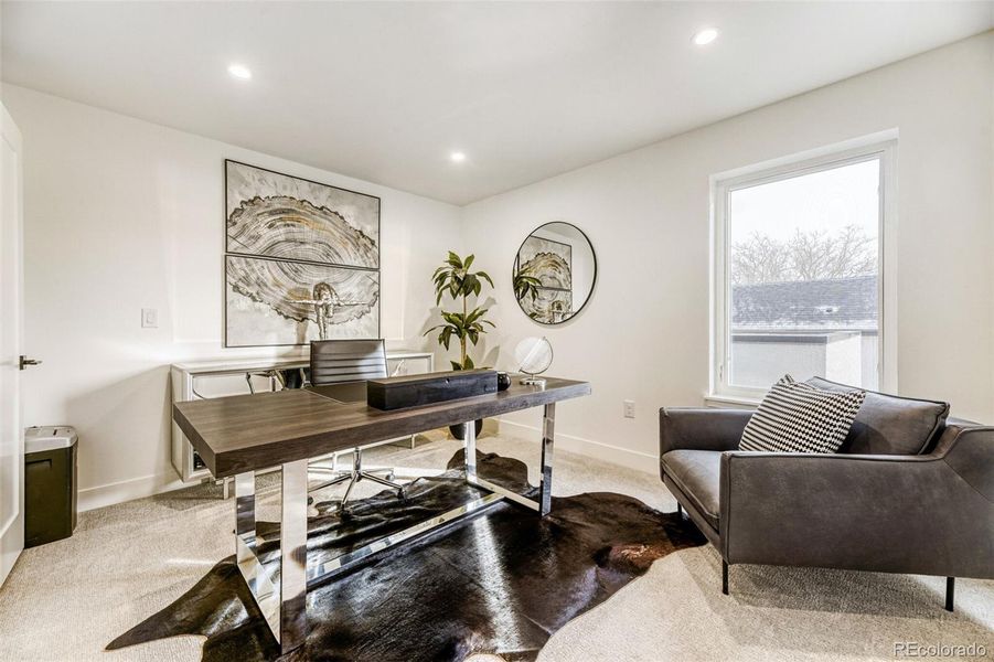 Furnished interior view inside a new home in , Denver (Image 26).
