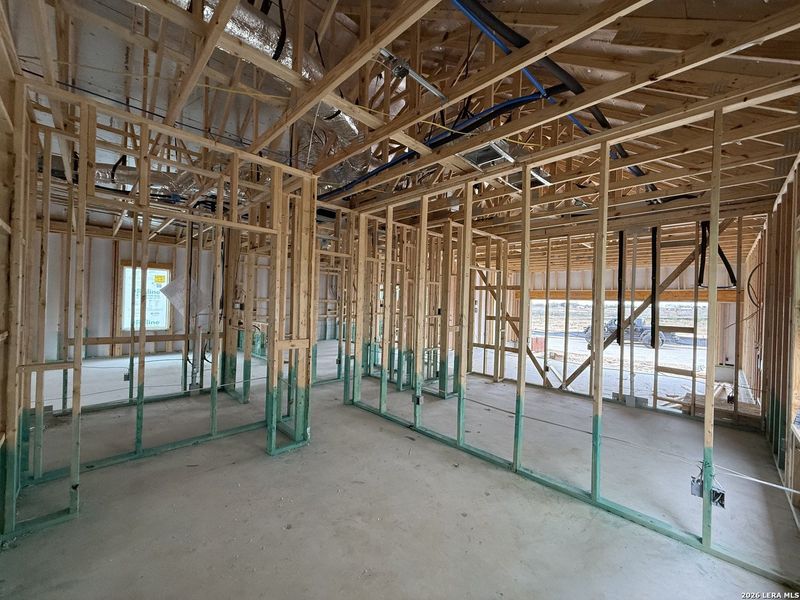 In-progress construction of a new home in The Wilder, Adkins, TX (Image 25).