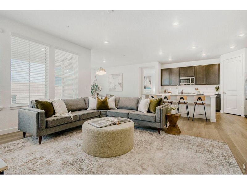 Furnished interior view inside a new home in Sunset Village, Erie (Image 13).