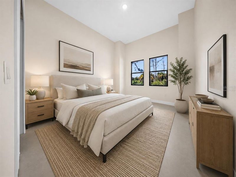 Furnished interior view inside a new home in , Port Charlotte (Image 14). Furnished interior view inside a new home in , Port Charlotte (Image 14).