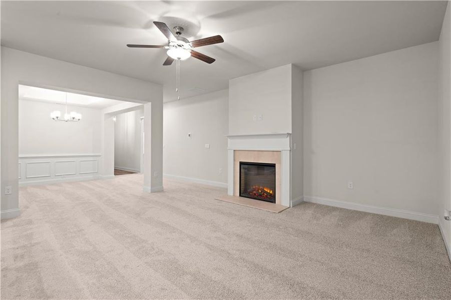 Spacious, unfurnished interior of a new home in Canterbury Villas, Carrollton (Image 21). Spacious, unfurnished interior of a new home in Canterbury Villas, Carrollton (Image 21).