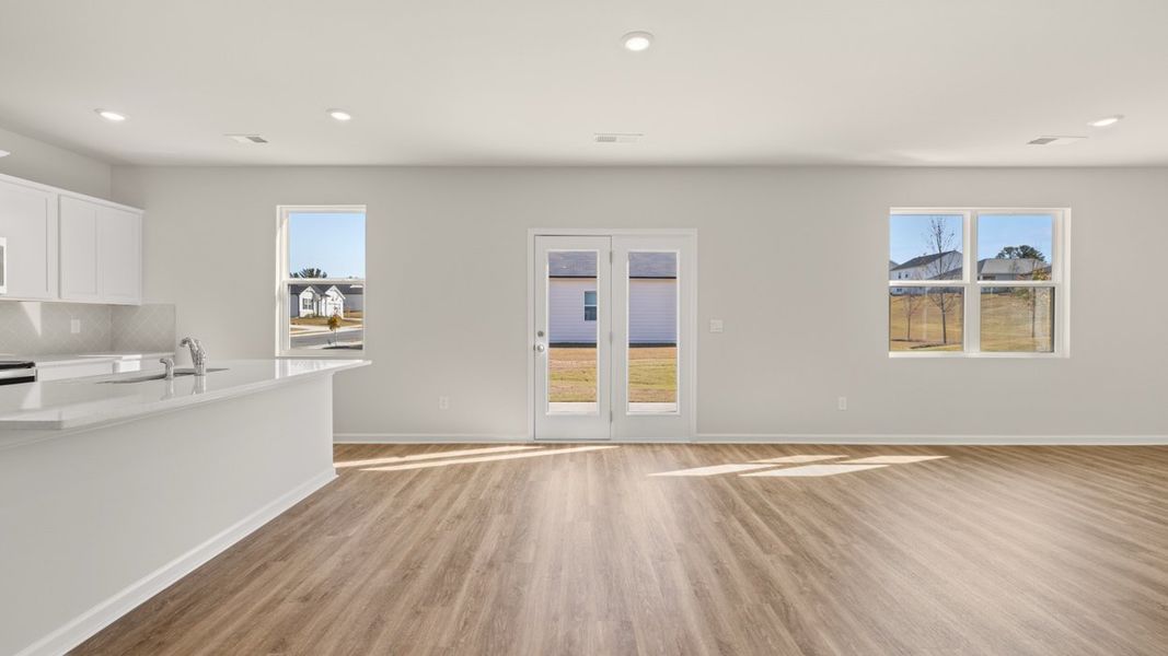 Representative unfurnished interior of a home built from the Galen by D.R. Horton in Fox Crossing, Griffin (Image 16).