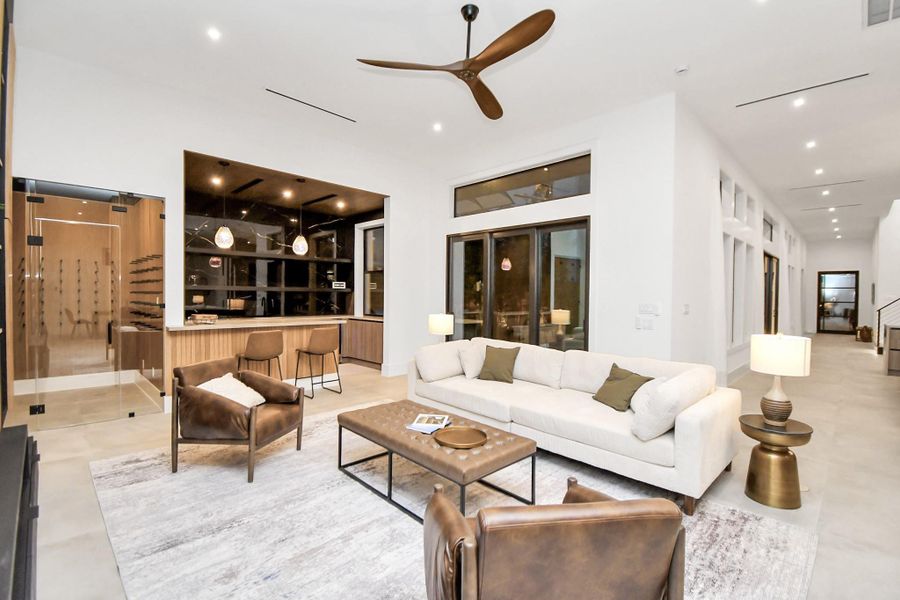 Furnished interior view inside a new home in , Houston (Image 30). Furnished interior view inside a new home in , Houston (Image 30).