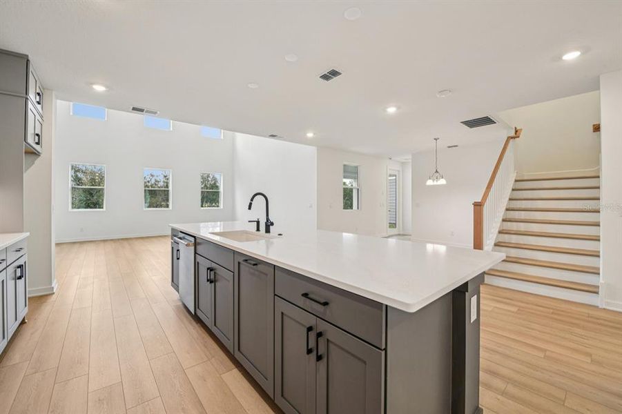 Furnished interior view inside a new home in Northlake Traditional, Winter Garden (Image 5). Furnished interior view inside a new home in Northlake Traditional, Winter Garden (Image 5).