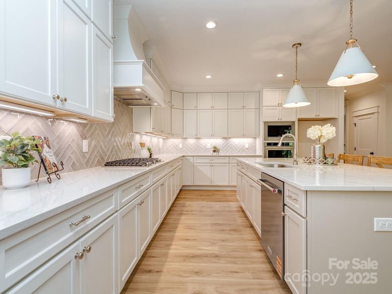 Furnished interior view inside a new home in , Matthews (Image 31).