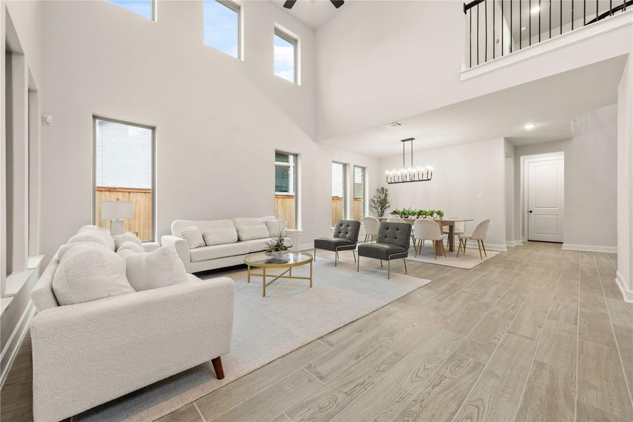 Furnished interior view inside a new home in Kresston, Montgomery (Image 4).