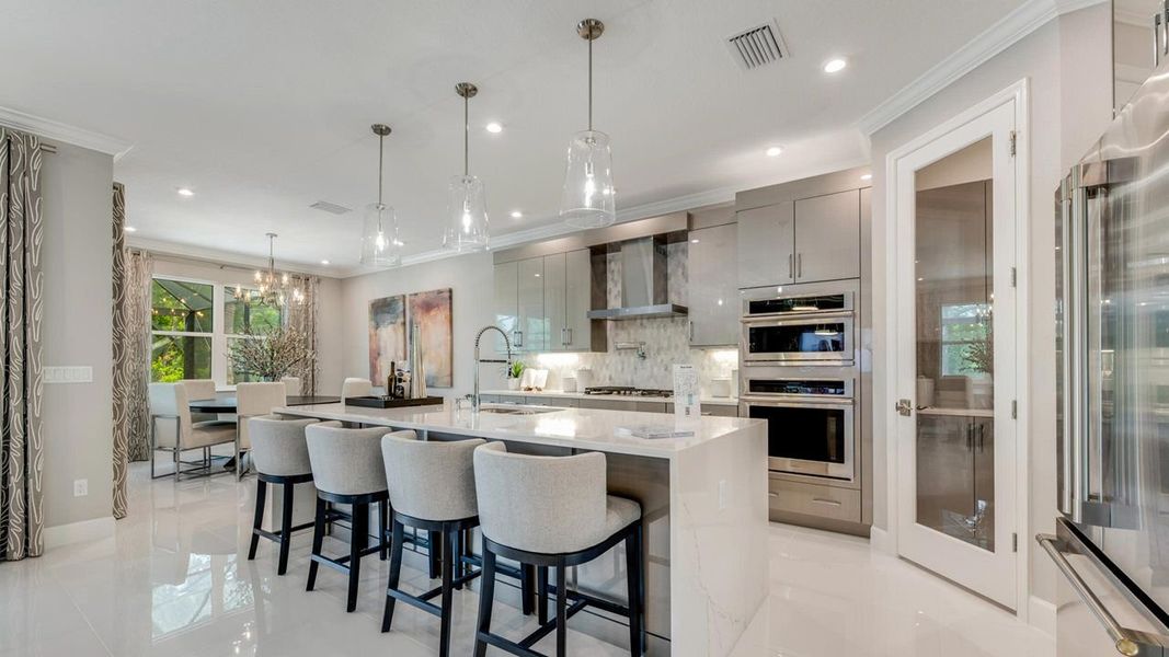 Kitchen Island - Model shown is in a sister community Kitchen Island - Model shown is in a sister community
