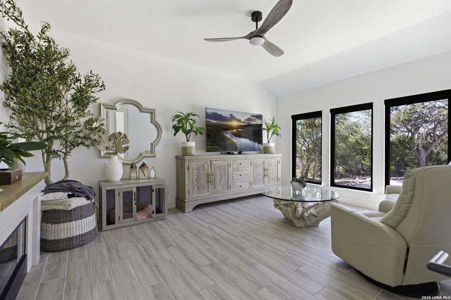 Furnished interior view inside a new home in Vintage Oaks, New Braunfels (Image 28).