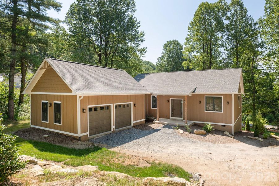 Exterior details and patio area of a home in , Flat Rock (Image 3).