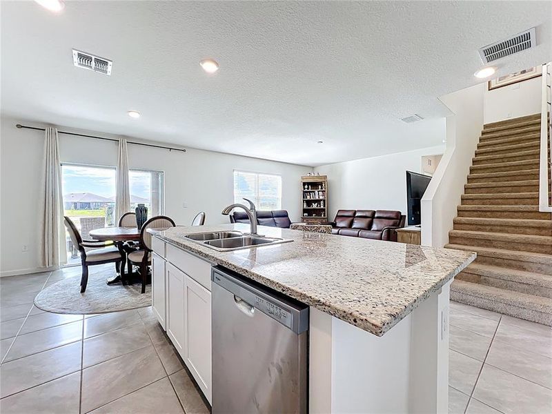 Furnished interior view inside a new home in Cypress Bay West, Palm Bay (Image 9).