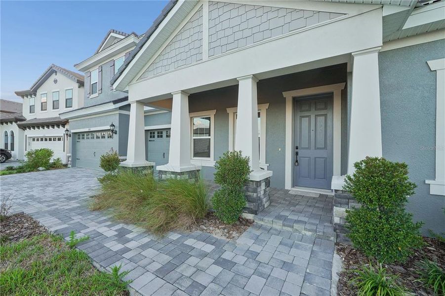 Exterior details and patio area of a home in , Zephyrhills (Image 30).