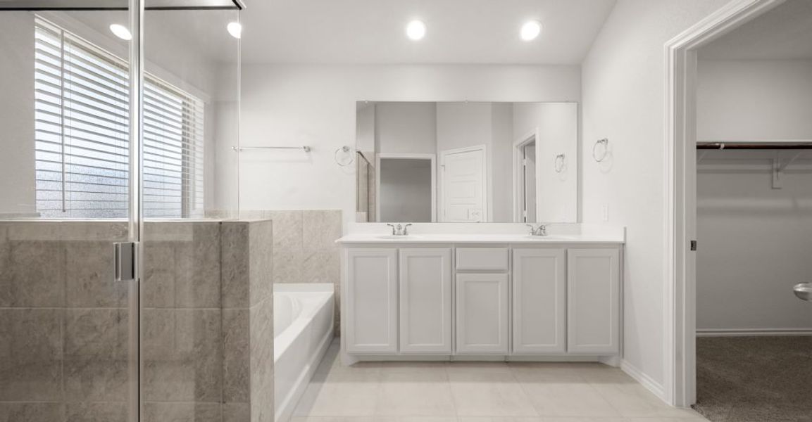 Representative exterior photo of a completed home built from the Cromwell II by Impression Homes in Stone Eagle, Azle, TX (Image 18).