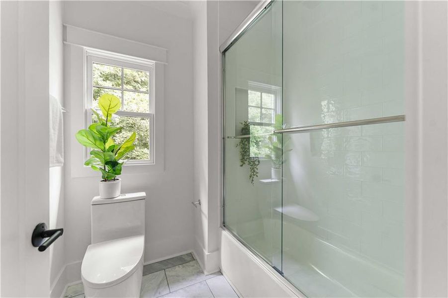 Furnished interior view inside a new home in , Atlanta (Image 25).