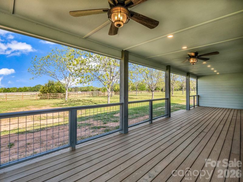 Exterior details and patio area of a home in , Rutherfordton (Image 19).