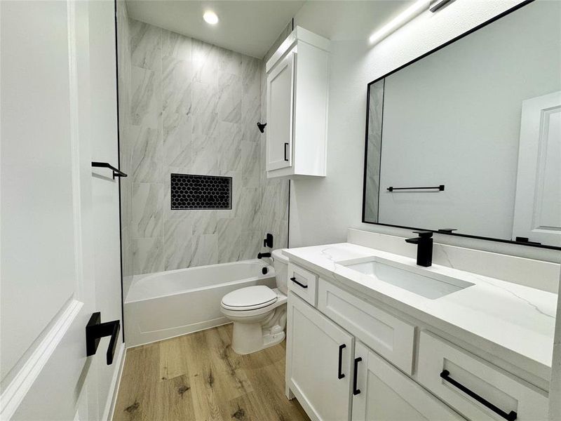 Furnished interior view inside a new home in , Greenville (Image 10).