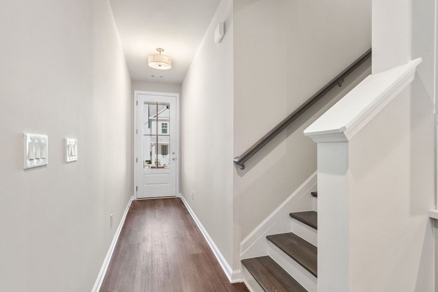 Representative unfurnished interior of a home built from the The Cary B - LS by Davidson Homes LLC in Lake Shore, Winder (Image 17).