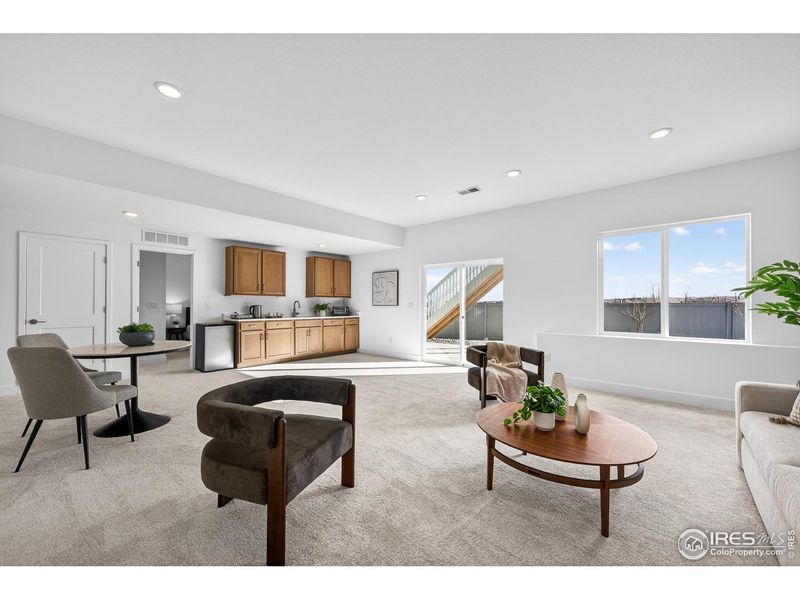 Furnished interior view inside a new home in , Louisville (Image 32).