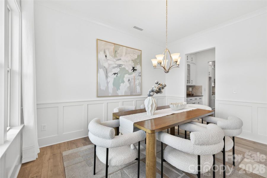 Furnished interior view inside a new home in Edgewater Lakeview On Your Lot, Lancaster (Image 6).