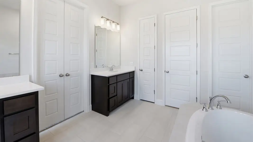 Furnished interior view inside a new home in Meraki, Forney (Image 15).