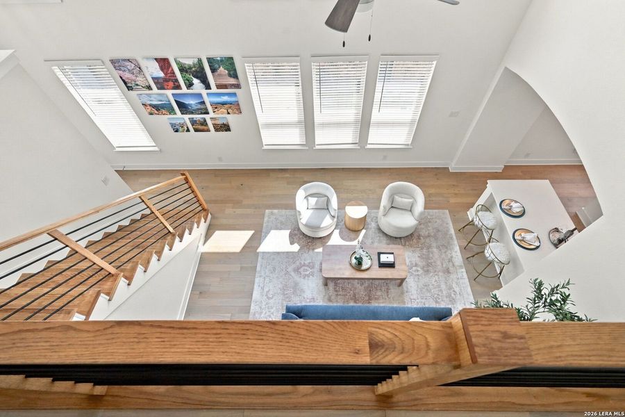 Furnished interior view inside a new home in Gruene Villages, New Braunfels (Image 13).