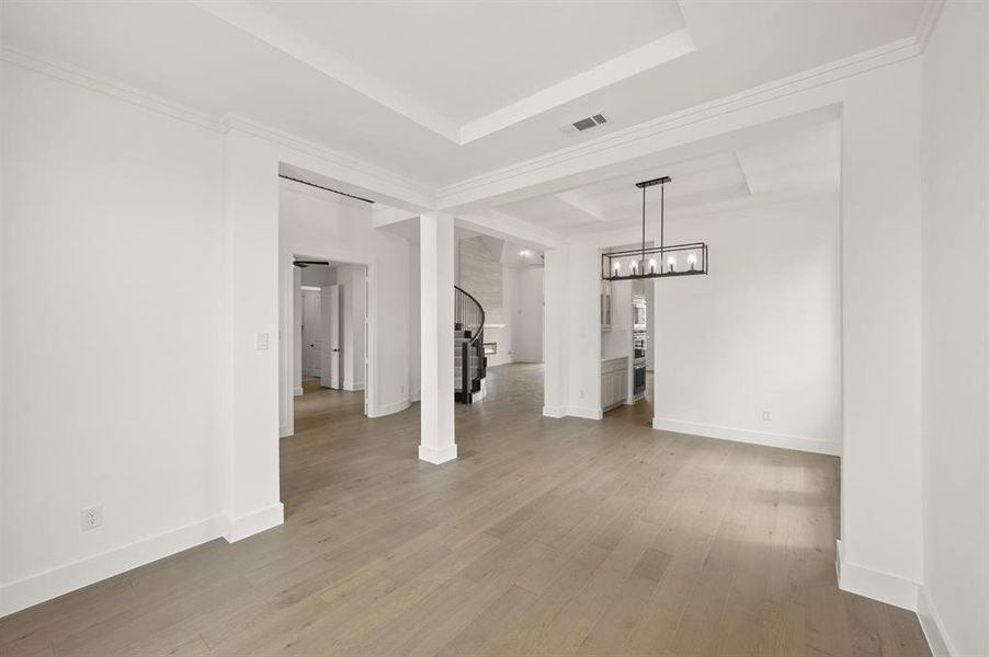 Spacious, unfurnished interior of a new home in La Frontera, Fort Worth (Image 29).