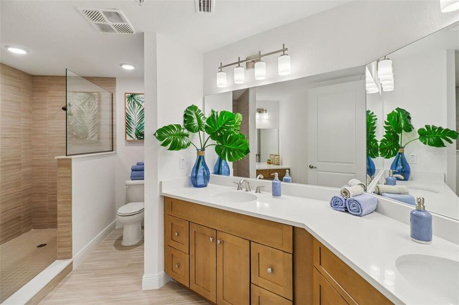 Furnished interior view inside a new home in , New Smyrna Beach (Image 8). Furnished interior view inside a new home in , New Smyrna Beach (Image 8).