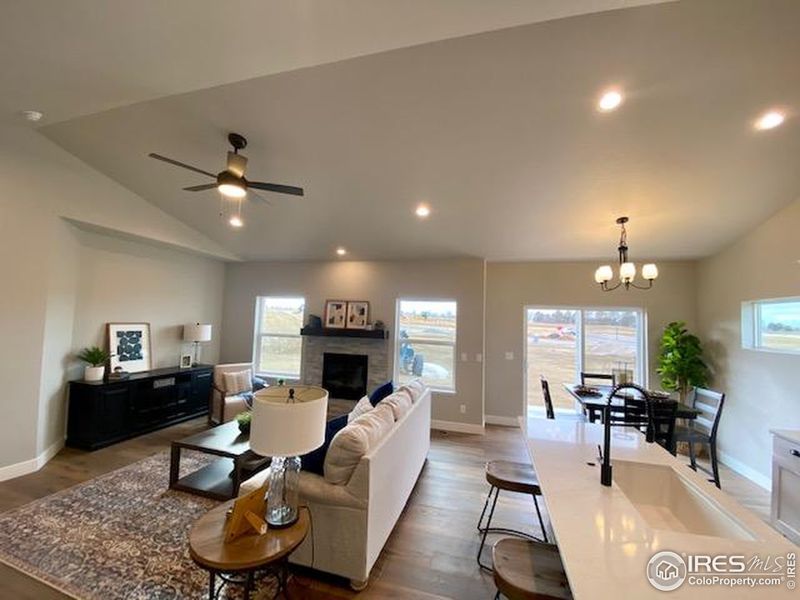 Furnished interior view inside a new home in , Wellington (Image 6). Furnished interior view inside a new home in , Wellington (Image 6).