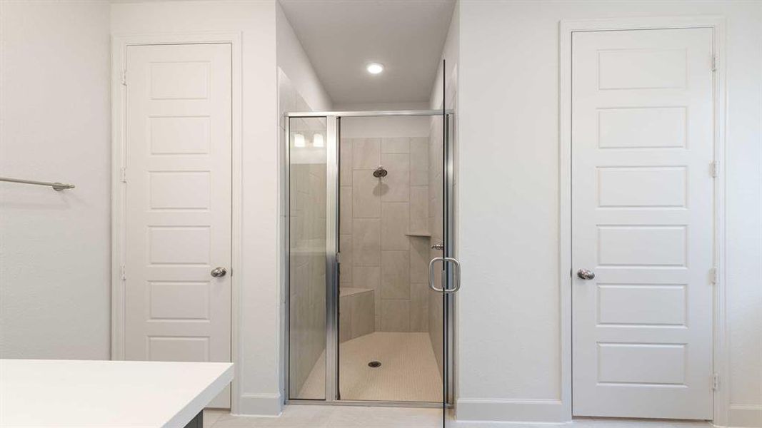 Furnished interior view inside a new home in The Parks At Wilson Creek 40', Celina (Image 6). Furnished interior view inside a new home in The Parks At Wilson Creek 40', Celina (Image 6).