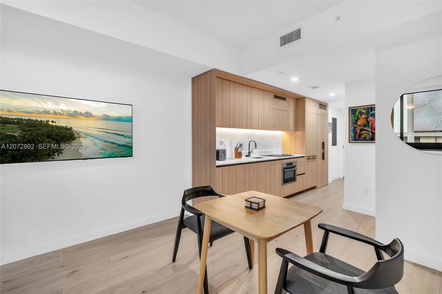 Furnished interior view inside a new home in , Miami (Image 17).