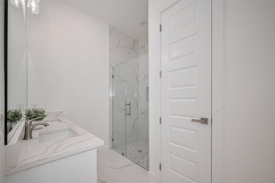 Furnished interior view inside a new home in , Houston (Image 4).
