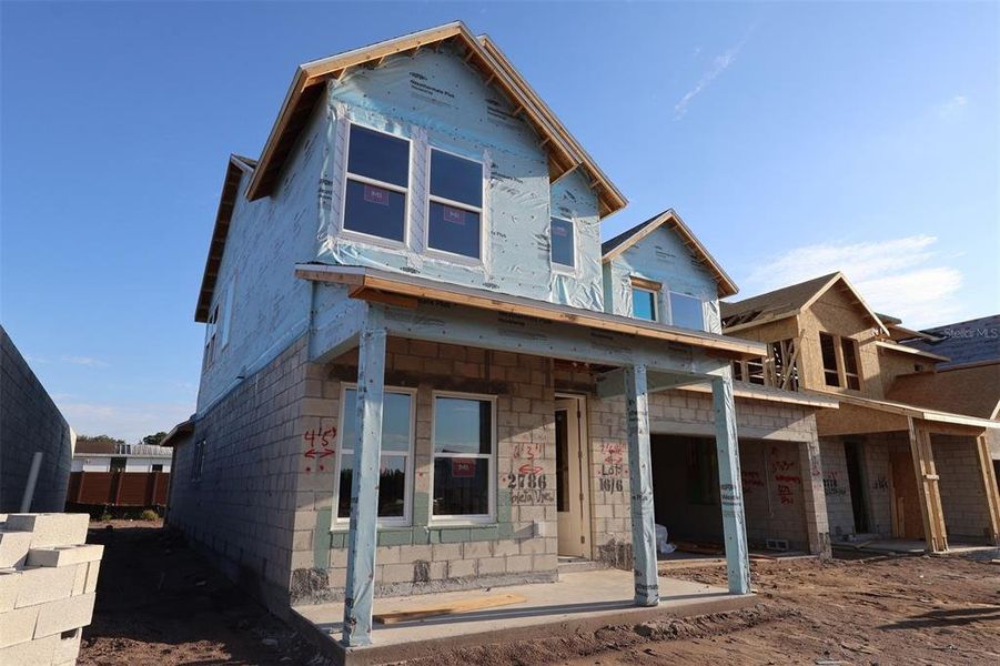 In-progress construction of a new home in Soleta at Starkey Ranch –  Traditional Series, Odessa, FL (Image 9).