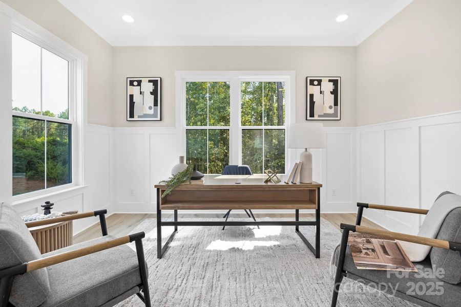 Furnished interior view inside a new home in , Lancaster (Image 8).