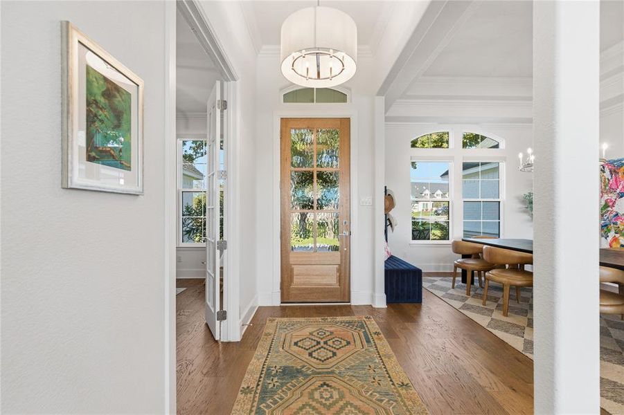 Furnished interior view inside a new home in , Aledo (Image 12).
