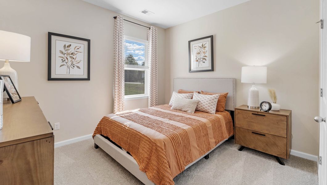 Furnished interior view inside a new home in Woodglen, Piedmont (Image 15). Furnished interior view inside a new home in Woodglen, Piedmont (Image 15).