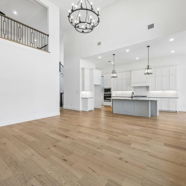 Spacious, unfurnished interior of a new home in The Parks at Wilson Creek, Celina (Image 52). Spacious, unfurnished interior of a new home in The Parks at Wilson Creek, Celina (Image 52).